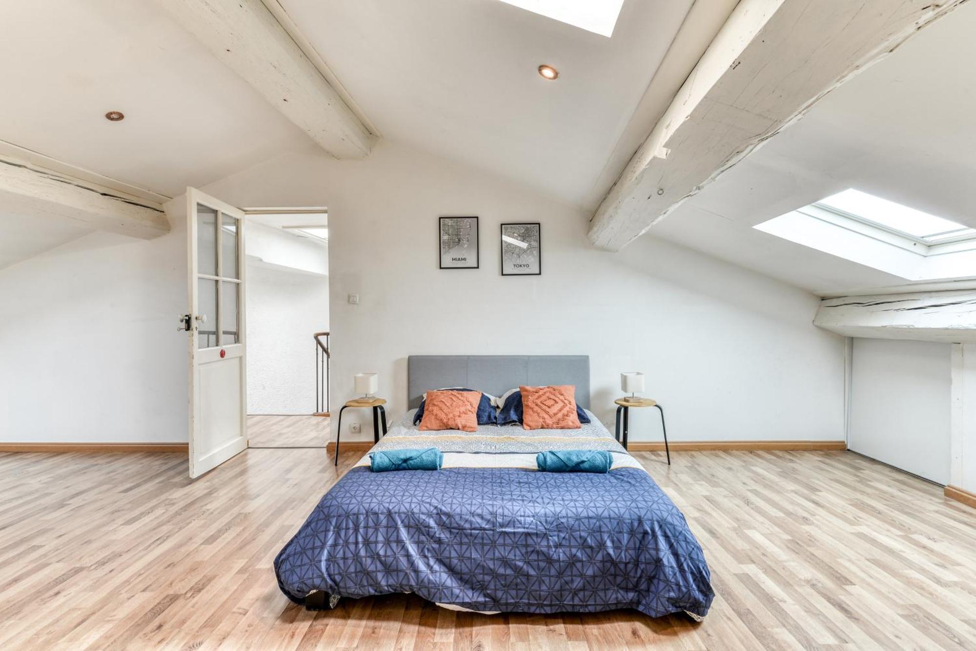 Le Marty - Wifi - Central - Climatison - Parking Gratuit Carcassonne Luaran gambar